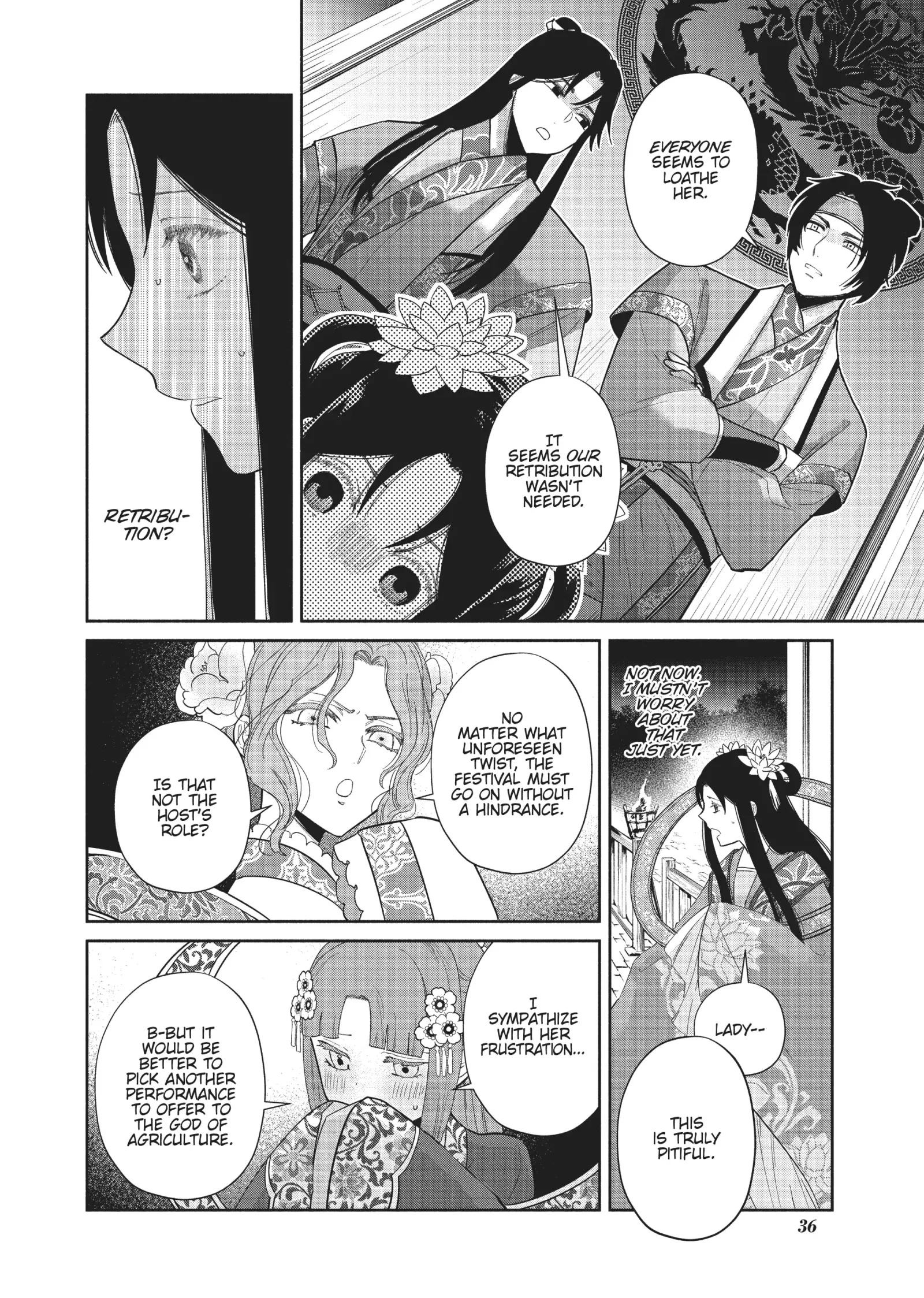 Though I am an Inept Villainess ~Tale of the Butterfly-Rat Swap in the Maiden Court~ Chapter 21 page 36