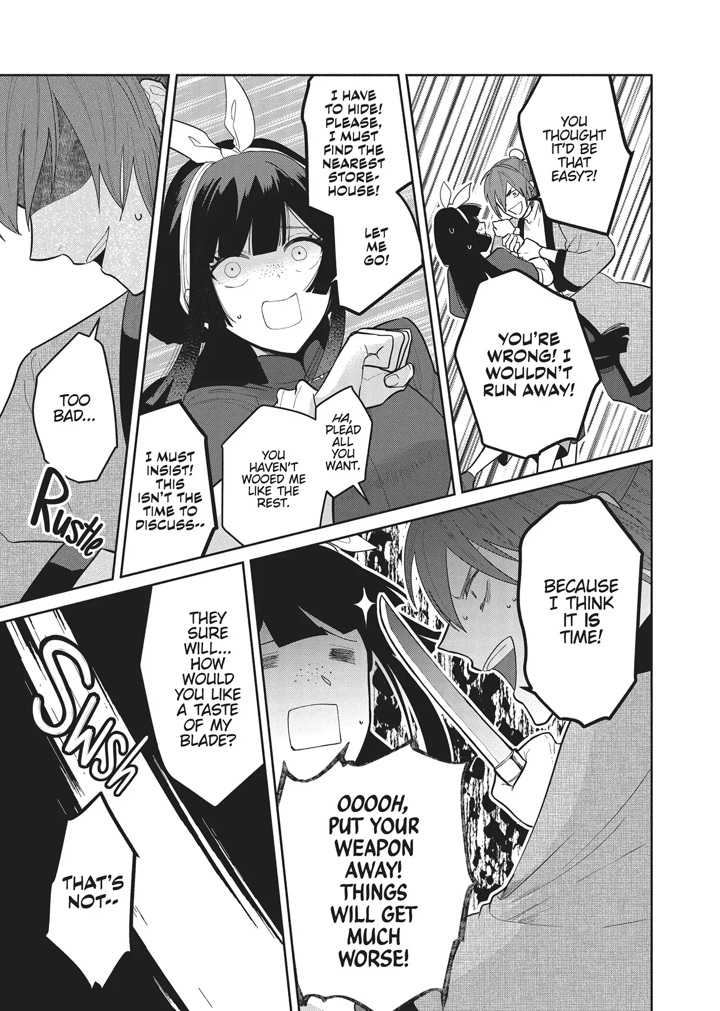 Though I am an Inept Villainess ~Tale of the Butterfly-Rat Swap in the Maiden Court~ Chapter 27 page 6