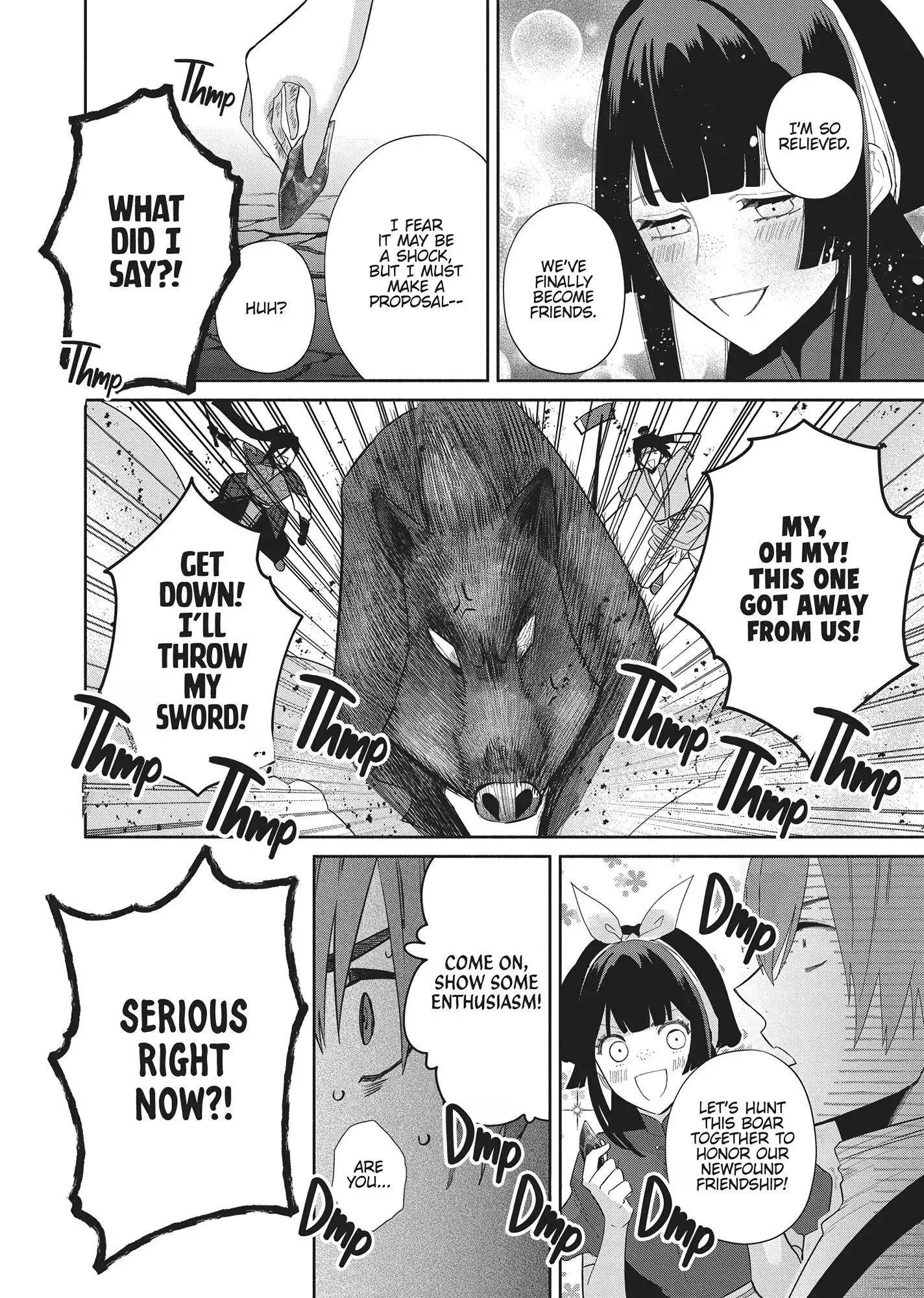 Though I am an Inept Villainess ~Tale of the Butterfly-Rat Swap in the Maiden Court~ Chapter 28 page 34