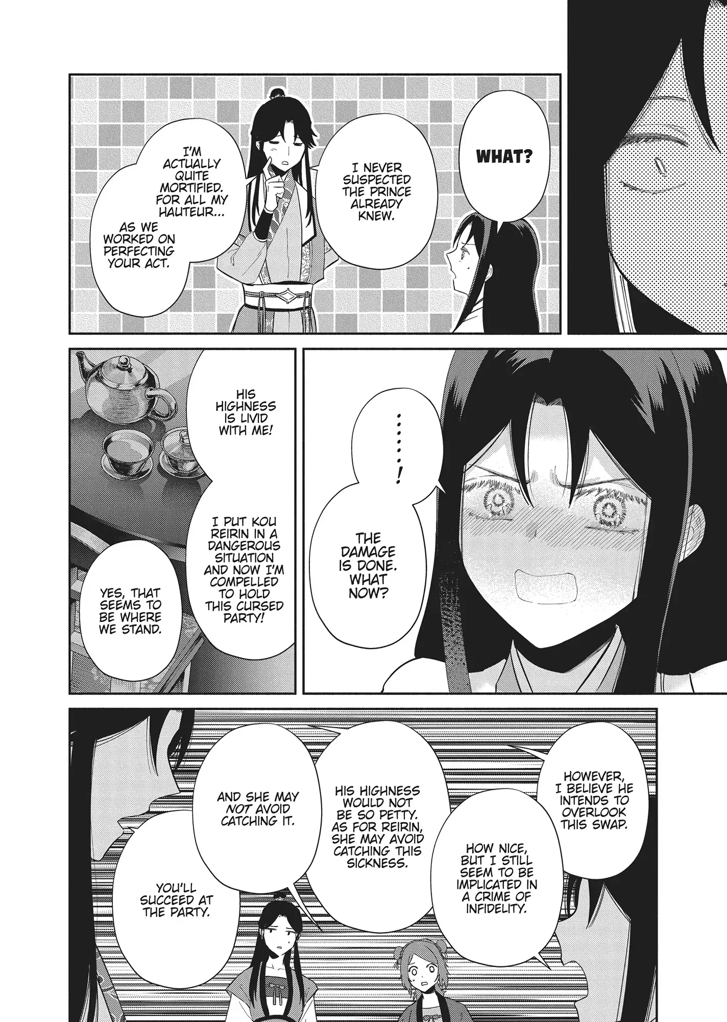 Though I am an Inept Villainess ~Tale of the Butterfly-Rat Swap in the Maiden Court~ Chapter 30 page 25