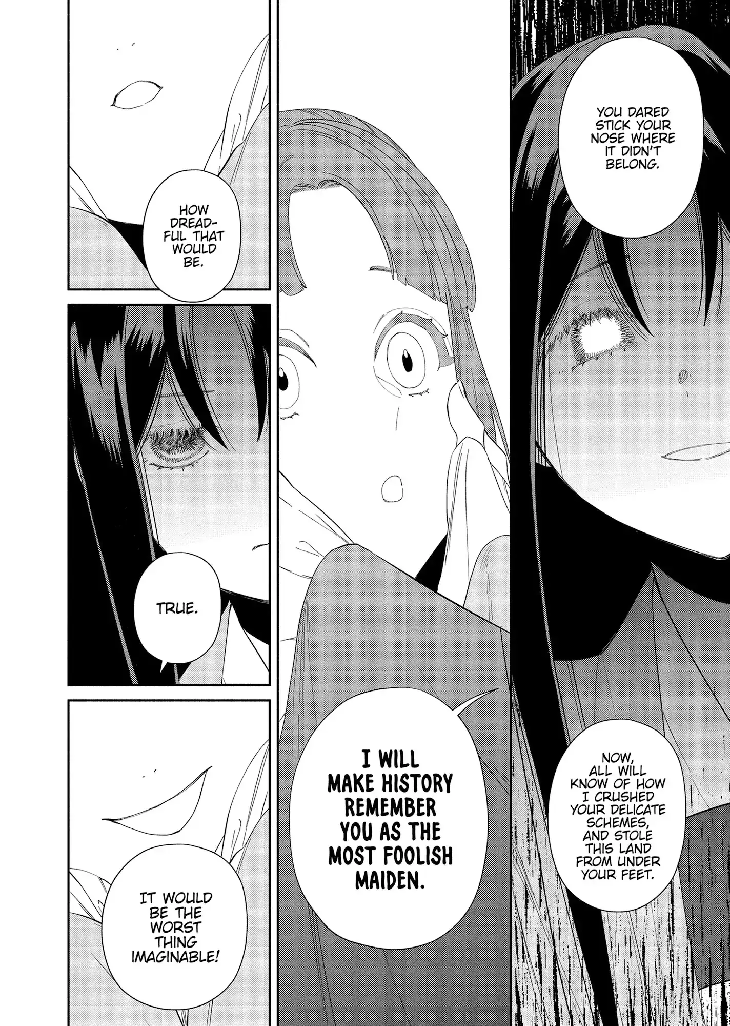 Though I am an Inept Villainess ~Tale of the Butterfly-Rat Swap in the Maiden Court~ Chapter 40 page 13