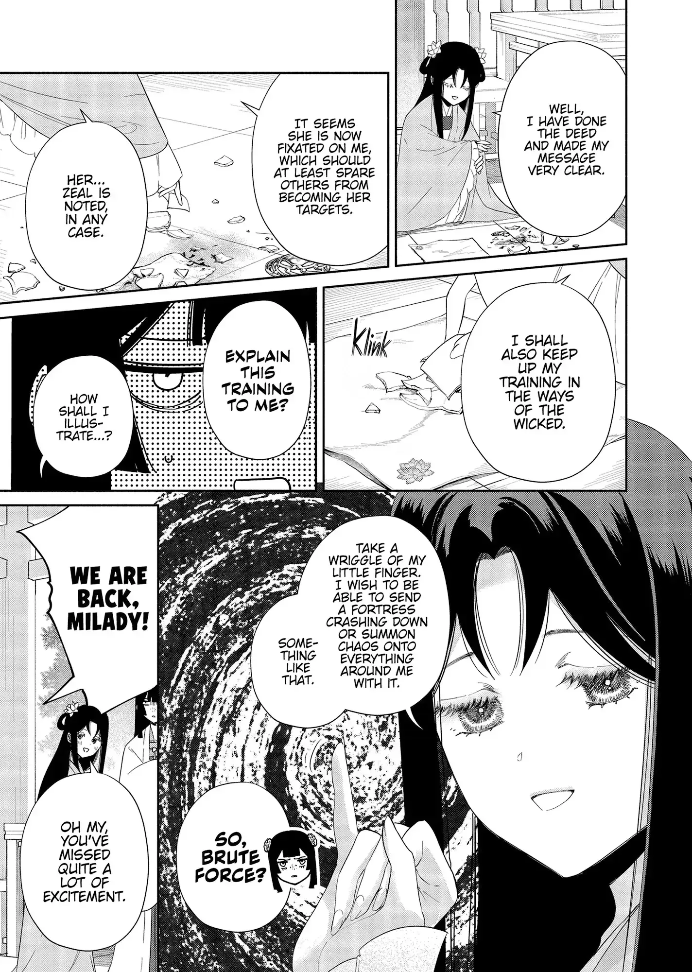 Though I am an Inept Villainess ~Tale of the Butterfly-Rat Swap in the Maiden Court~ Chapter 40 page 33