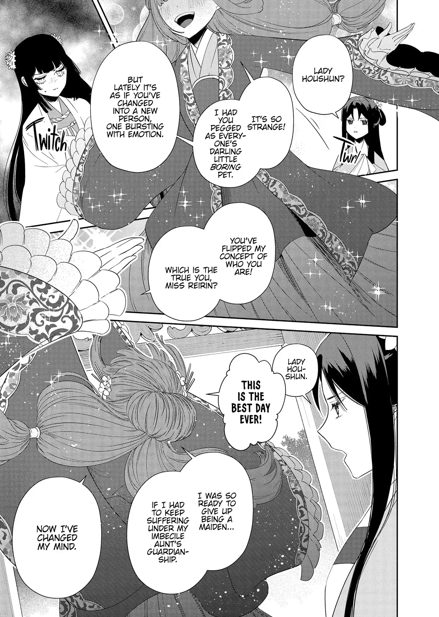 Though I am an Inept Villainess ~Tale of the Butterfly-Rat Swap in the Maiden Court~ Chapter 40 page 29