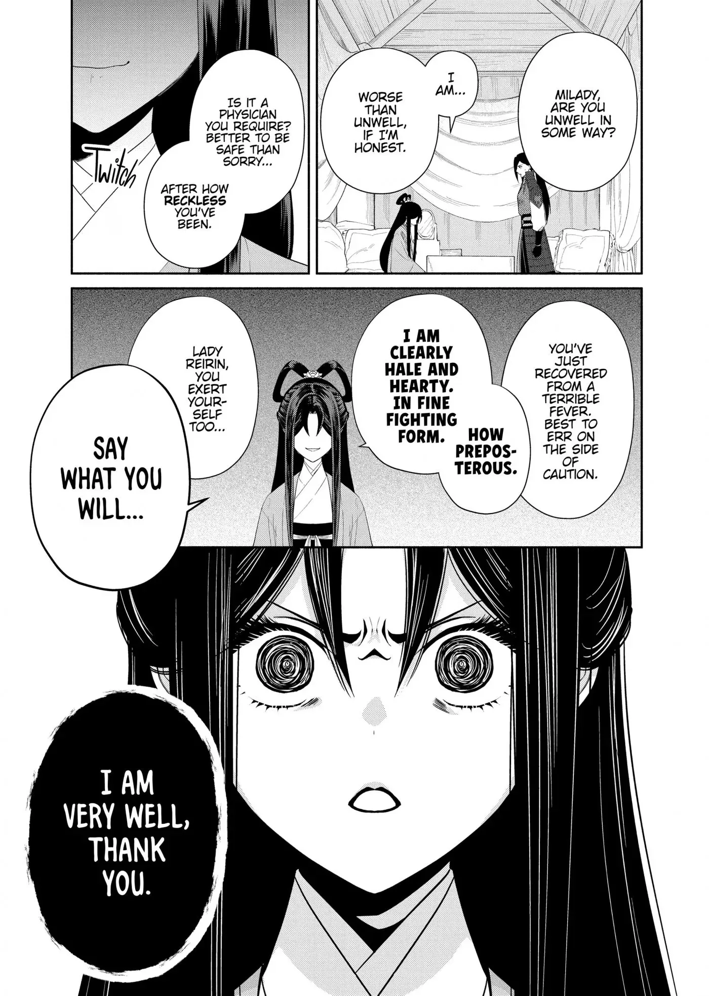 Though I am an Inept Villainess ~Tale of the Butterfly-Rat Swap in the Maiden Court~ Chapter 45 page 25