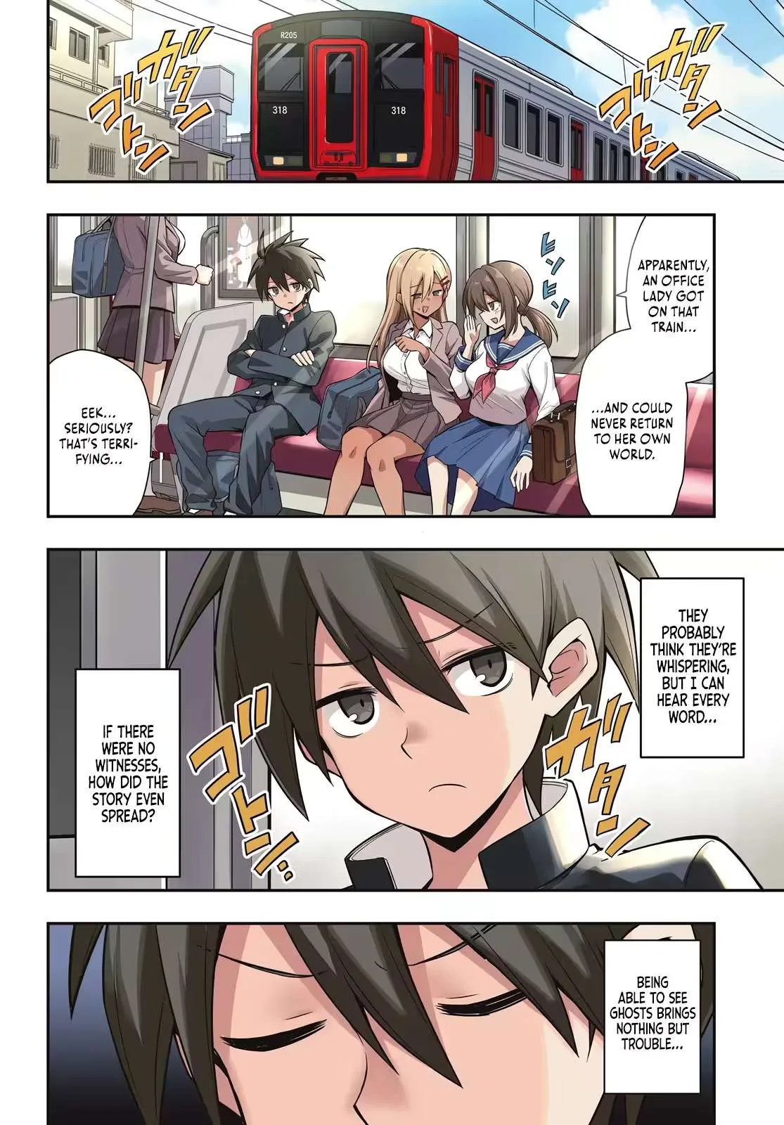 Thrilling Urban Legends: Girls of Modern Anomalies Chapter 1 page 4
