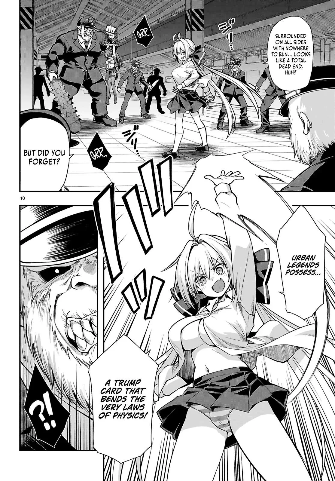 Thrilling Urban Legends: Girls of Modern Anomalies Chapter 4 page 11