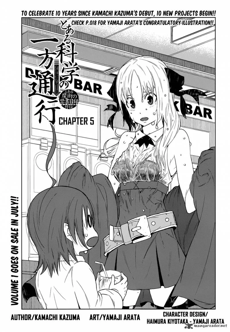 To Aru Kagaku no Accelerator Chapter 5 page 1