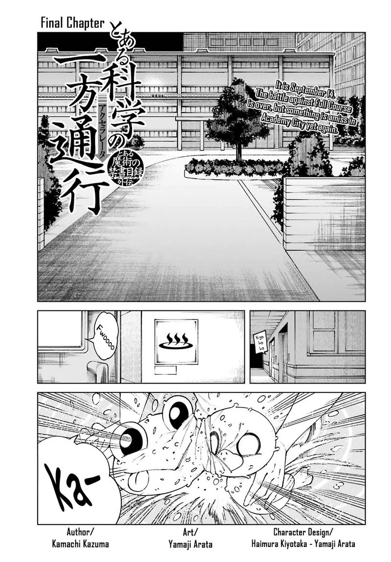 To Aru Kagaku no Accelerator Chapter 63 page 1