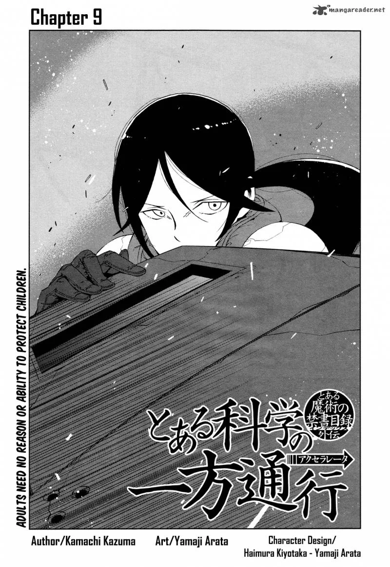 To Aru Kagaku no Accelerator Chapter 9 page 1