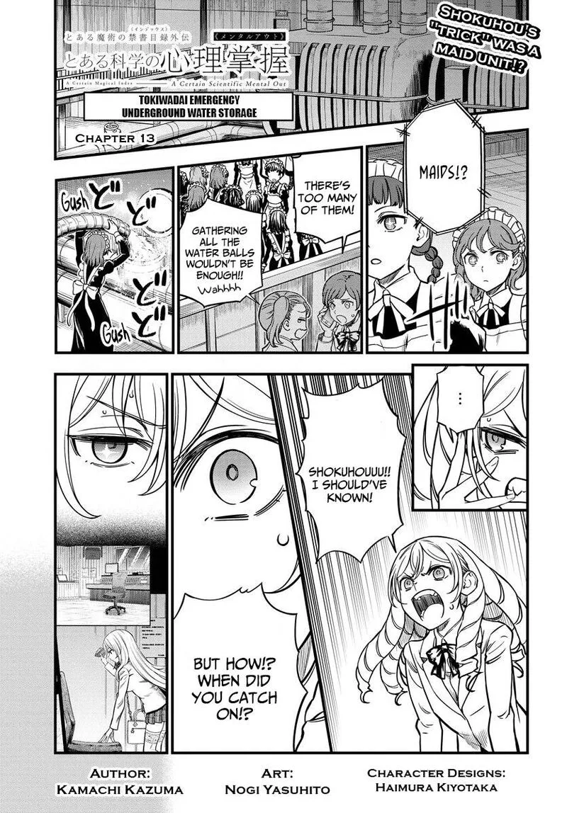 To Aru Kagaku no Mental Out Chapter 13 page 1