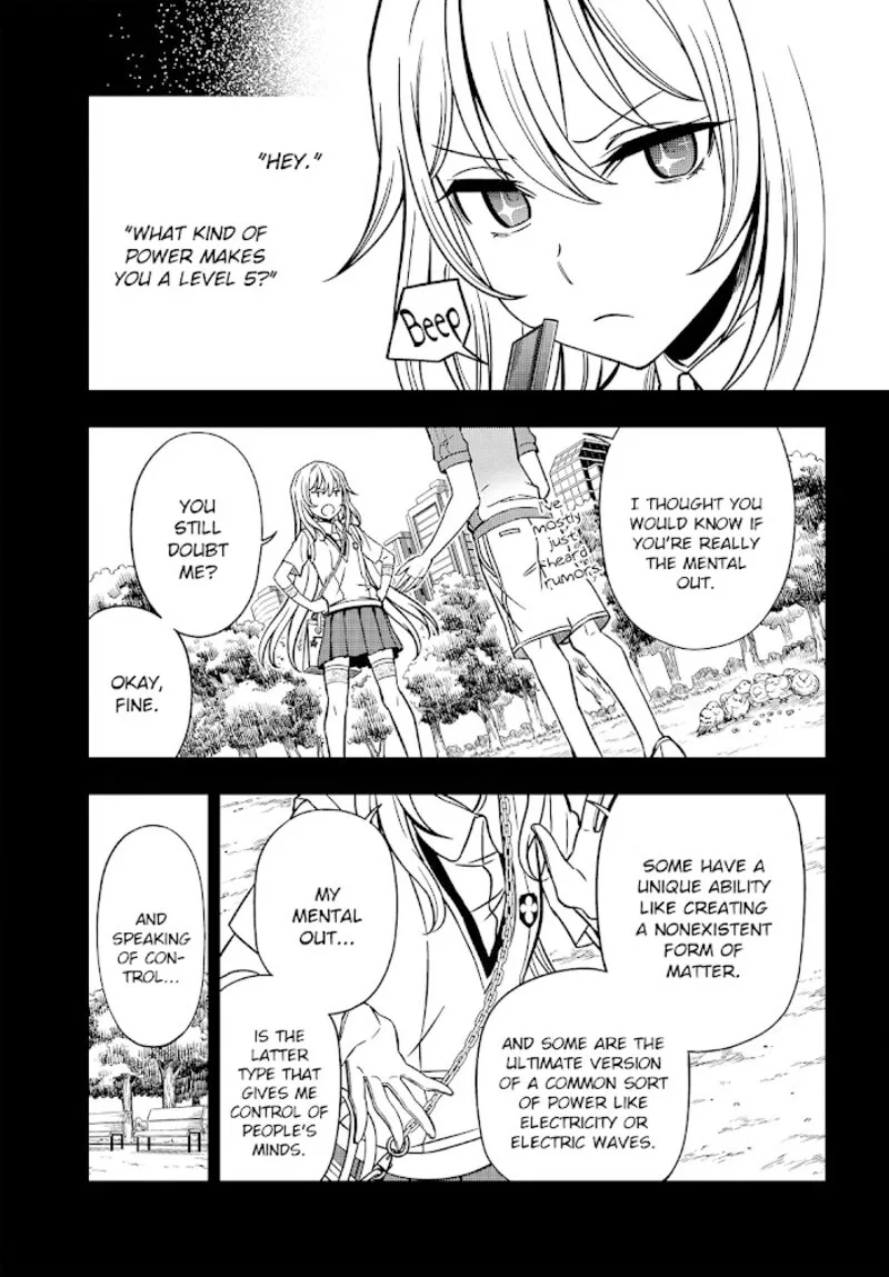 To Aru Kagaku no Mental Out Chapter 8.1 page 11