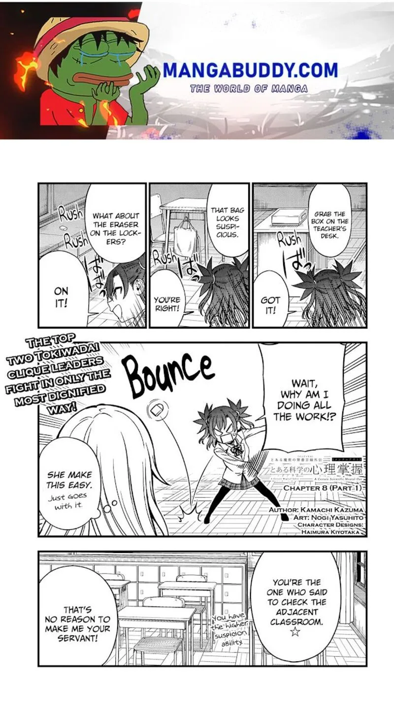 To Aru Kagaku no Mental Out Chapter 8.1 page 1
