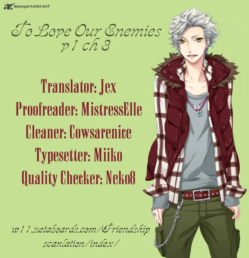 To Love Our Enemies Chapter 3 page 1