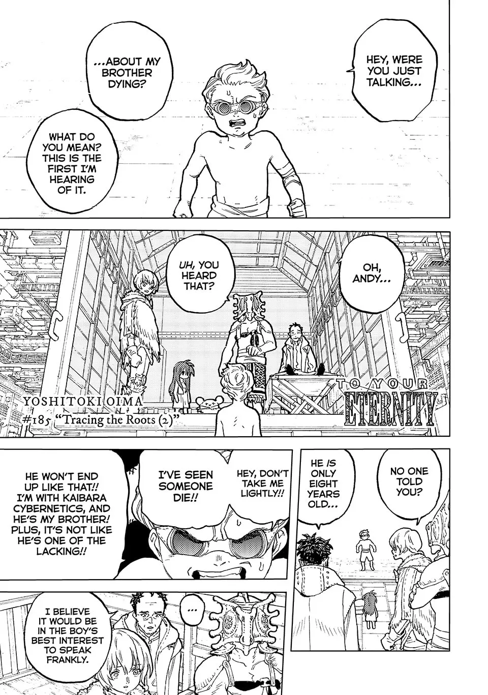 To You, The Immortal Chapter 185.2 page 1