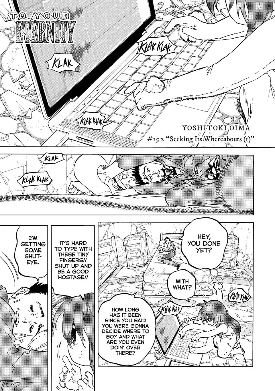 To You, The Immortal Chapter 192.1 page 1