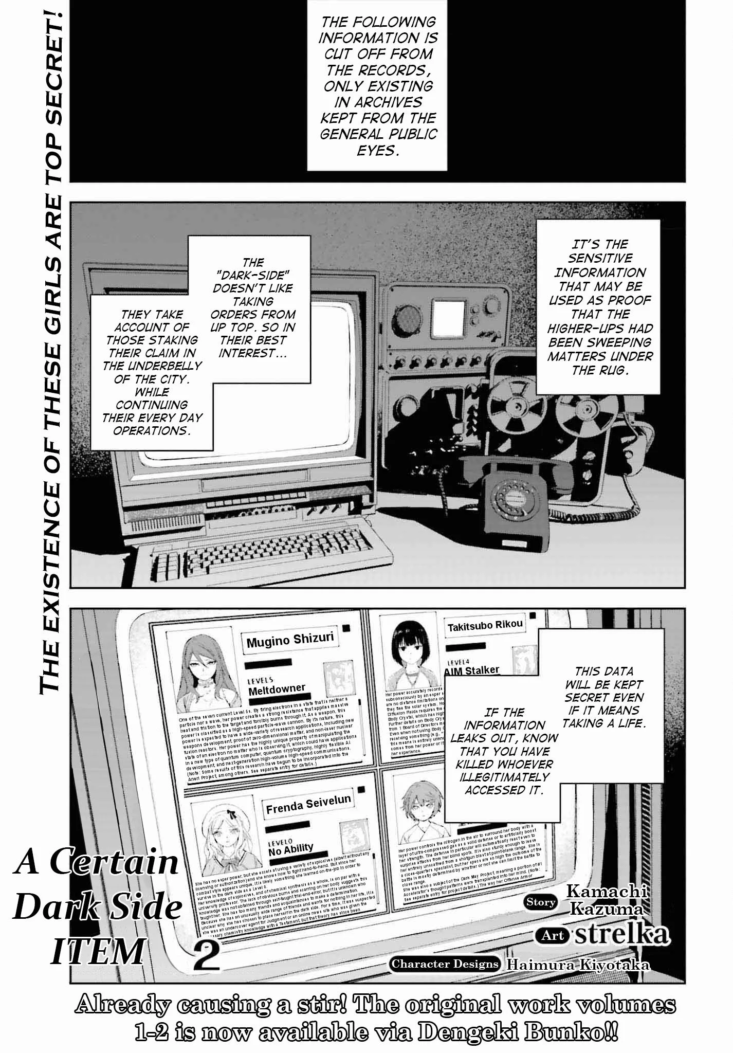 Toaru Anbu no ITEM Chapter 2 page 1