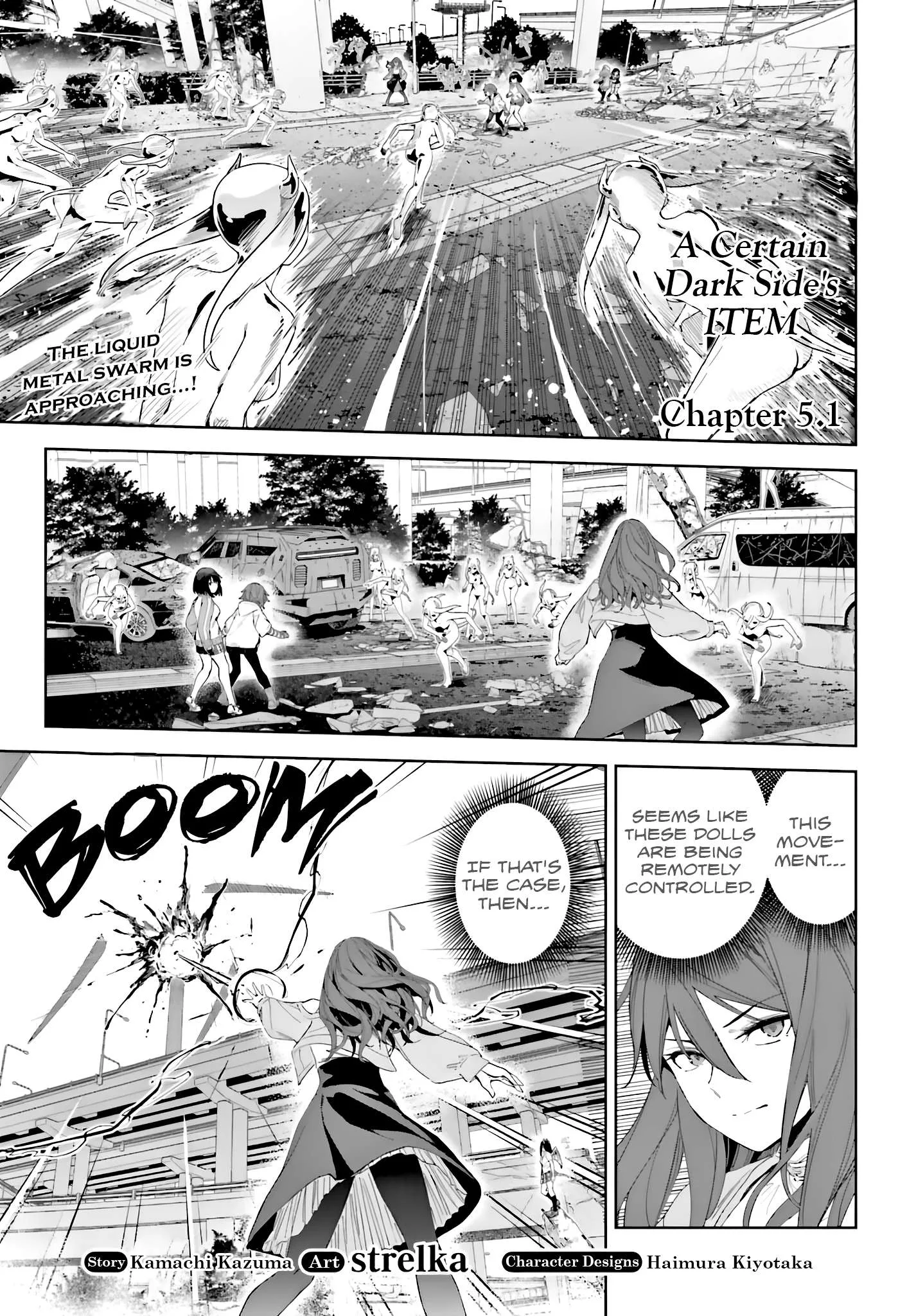 Toaru Anbu no ITEM Chapter 5.1 page 1