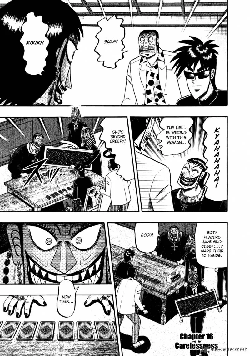 Tobaku Haouden Rei: Gyankihen Chapter 16 page 1