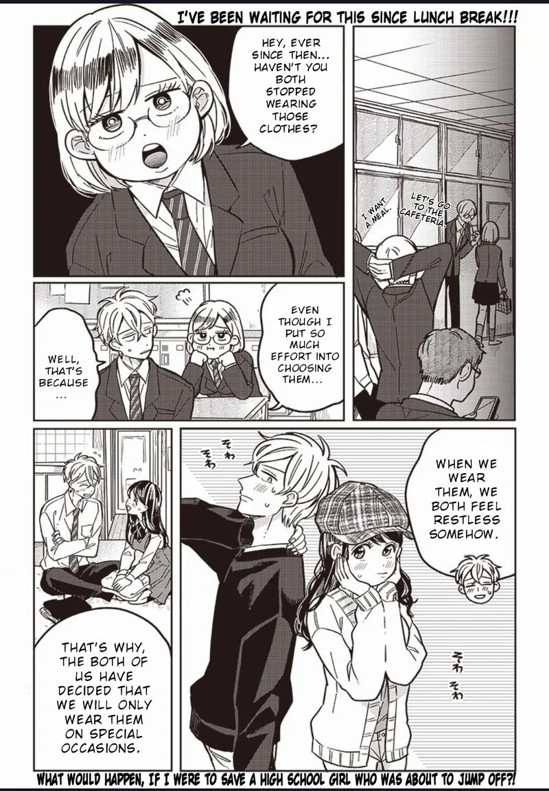Tobioriyou to Shiteiru Joshikousei wo Tasuketara Dou Naru no Ka? Chapter 8 page 1