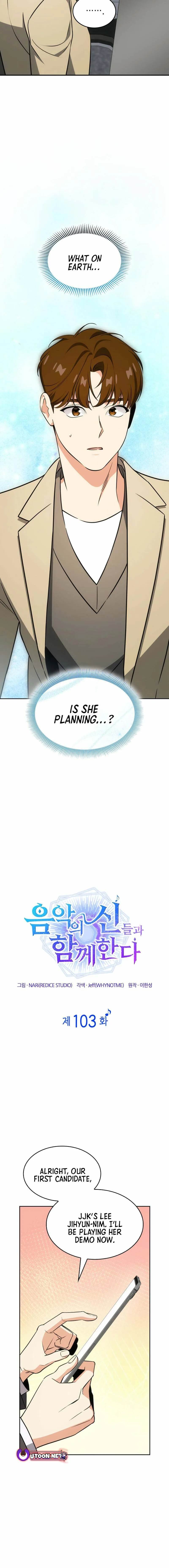Together With the Gods of Music Chapter 103 page 8