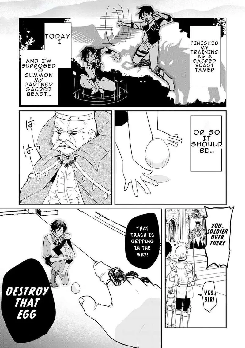 Tokage (Hontou wa Shinryuu) wo Shoukan Shita Seijuu Tsukai, Ryuu no Senaka de Kaitaku Life Chapter 1 page 22