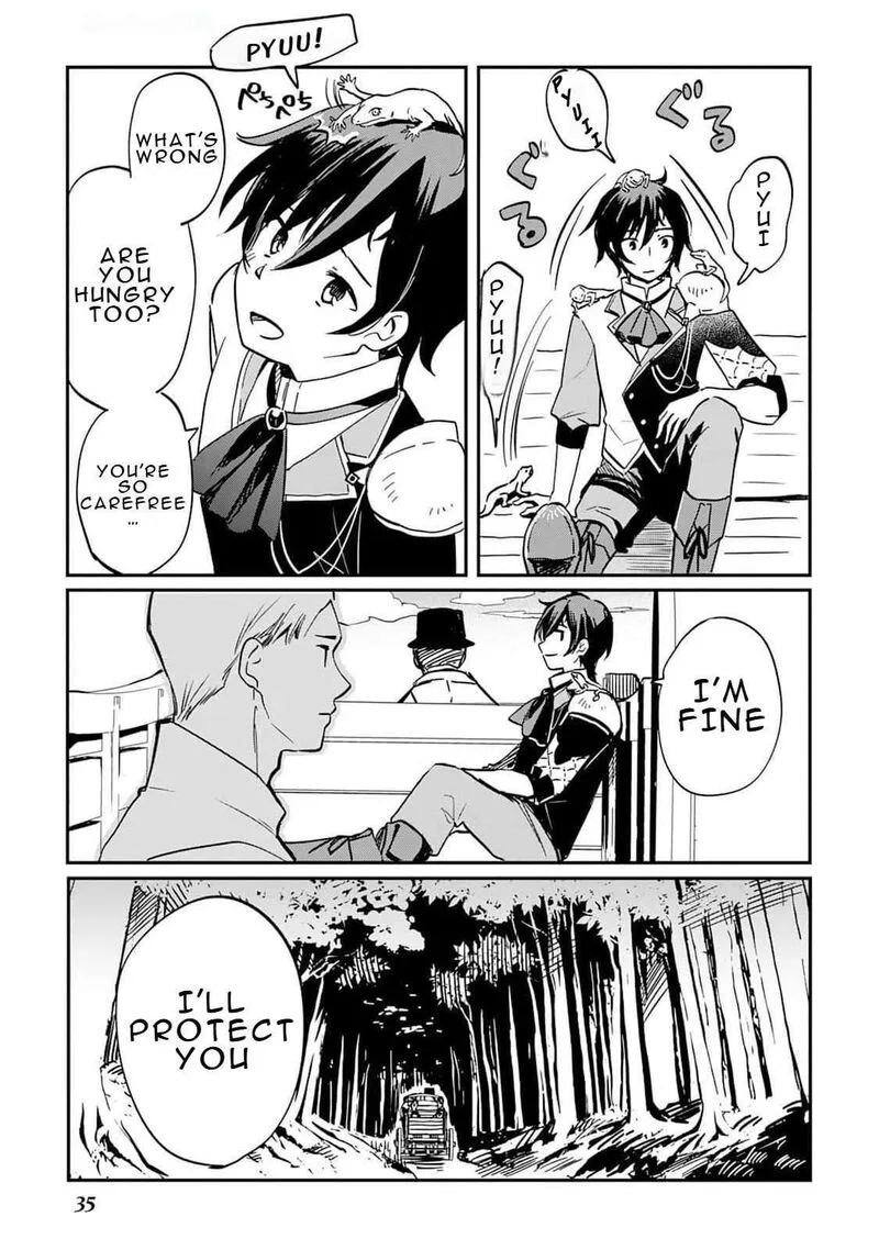Tokage (Hontou wa Shinryuu) wo Shoukan Shita Seijuu Tsukai, Ryuu no Senaka de Kaitaku Life Chapter 1 page 36