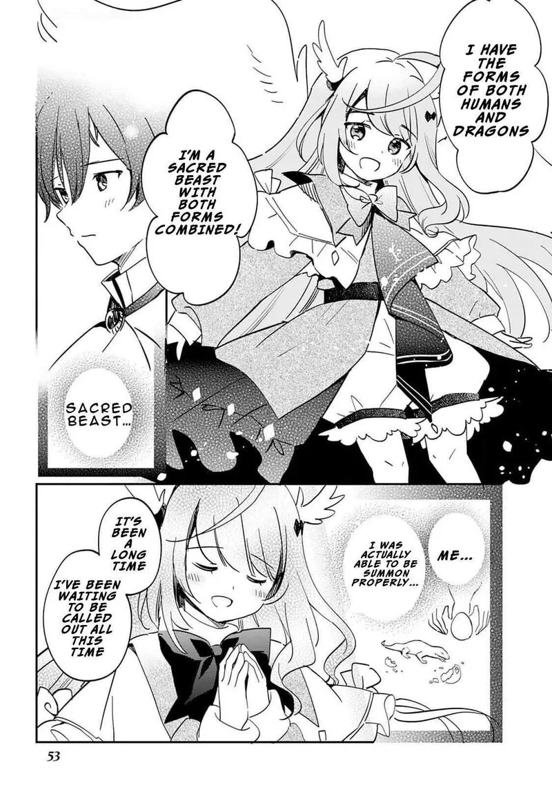 Tokage (Hontou wa Shinryuu) wo Shoukan Shita Seijuu Tsukai, Ryuu no Senaka de Kaitaku Life Chapter 1 page 54