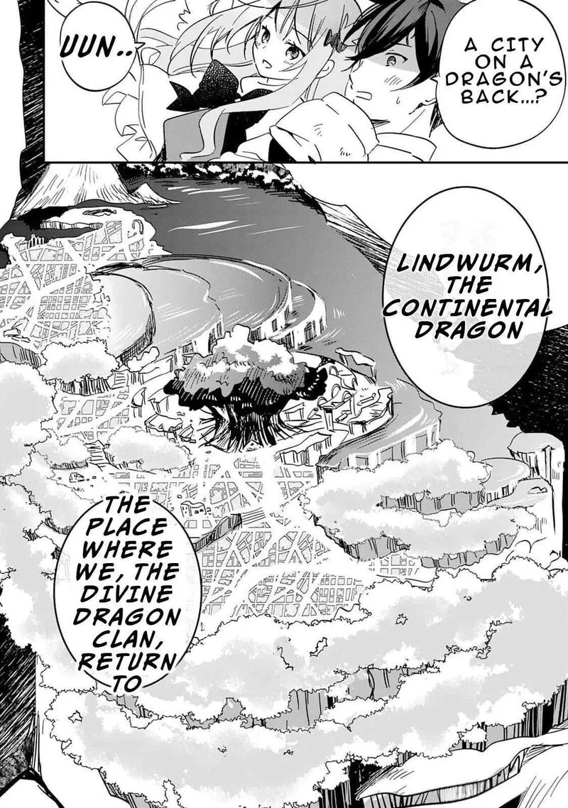 Tokage (Hontou wa Shinryuu) wo Shoukan Shita Seijuu Tsukai, Ryuu no Senaka de Kaitaku Life Chapter 1 page 69