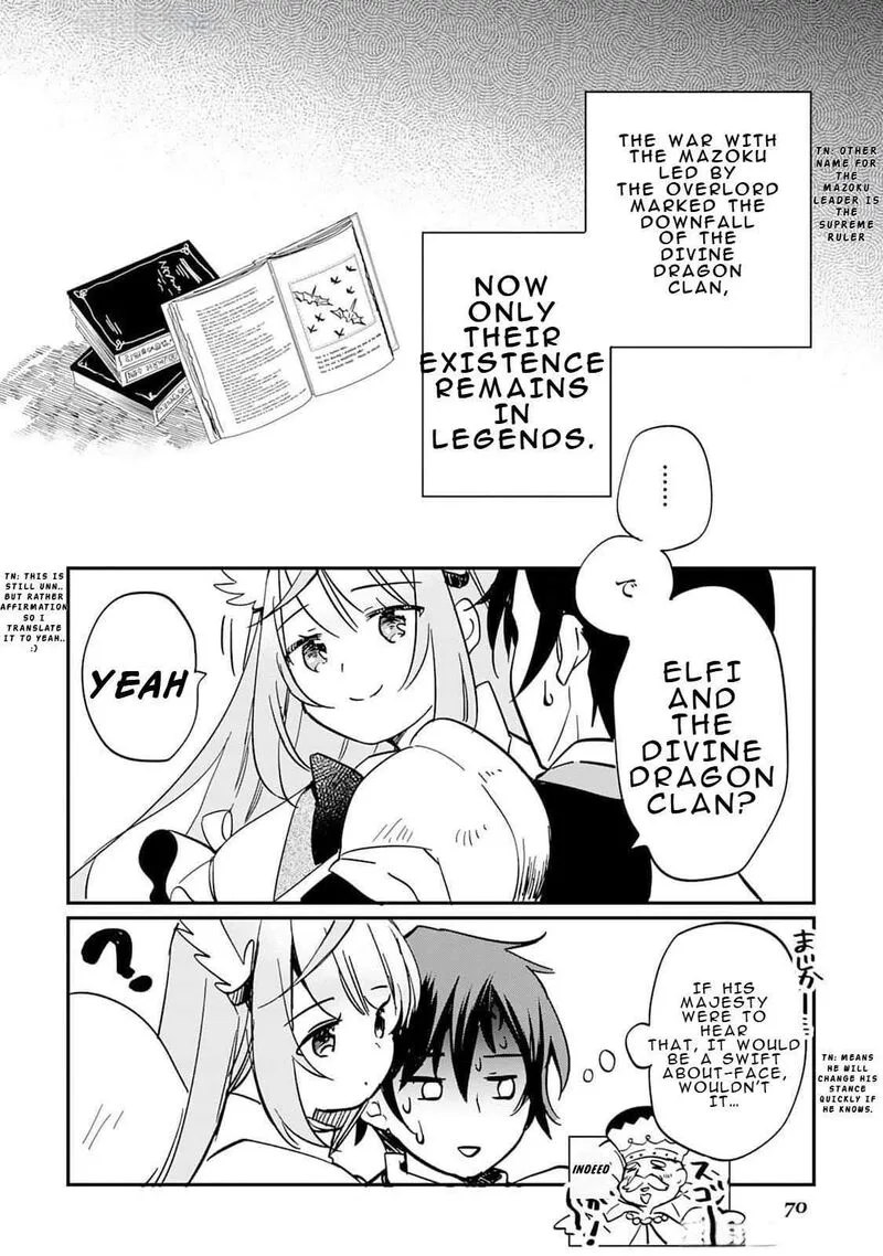 Tokage (Hontou wa Shinryuu) wo Shoukan Shita Seijuu Tsukai, Ryuu no Senaka de Kaitaku Life Chapter 1 page 71