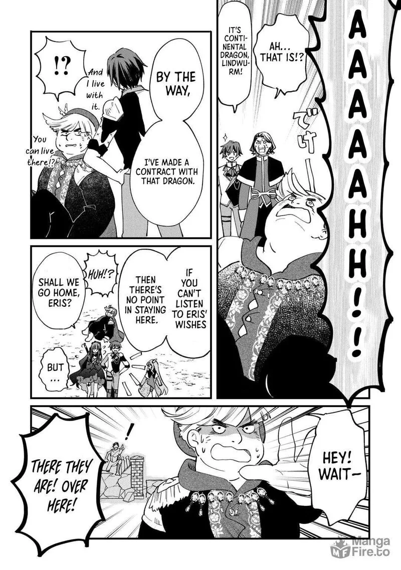 Tokage (Hontou wa Shinryuu) wo Shoukan Shita Seijuu Tsukai, Ryuu no Senaka de Kaitaku Life Chapter 11 page 20