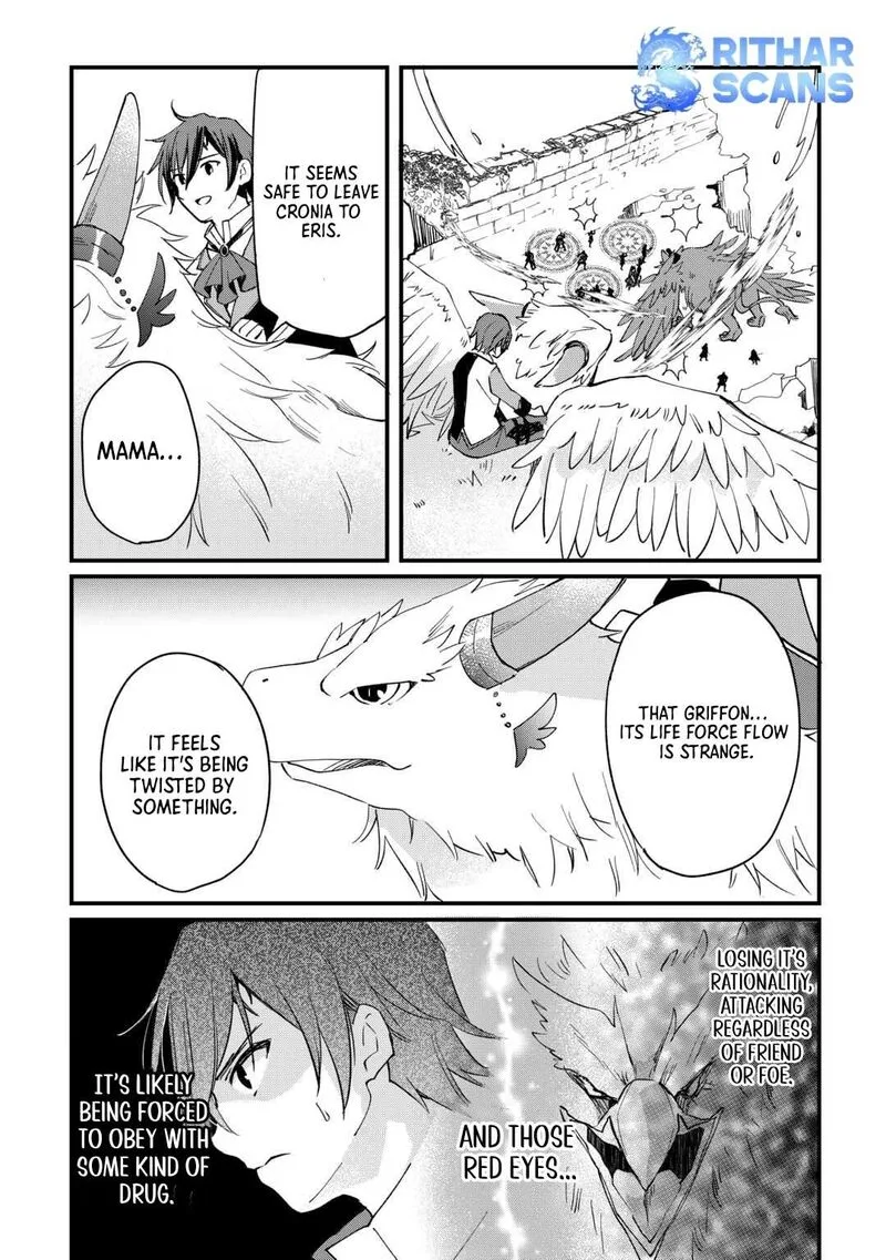 Tokage (Hontou wa Shinryuu) wo Shoukan Shita Seijuu Tsukai, Ryuu no Senaka de Kaitaku Life Chapter 14 page 21