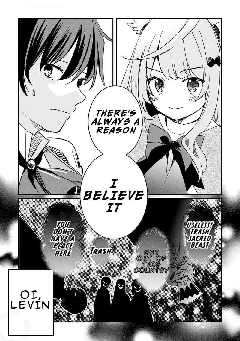 Tokage (Hontou wa Shinryuu) wo Shoukan Shita Seijuu Tsukai, Ryuu no Senaka de Kaitaku Life Chapter 2 page 3