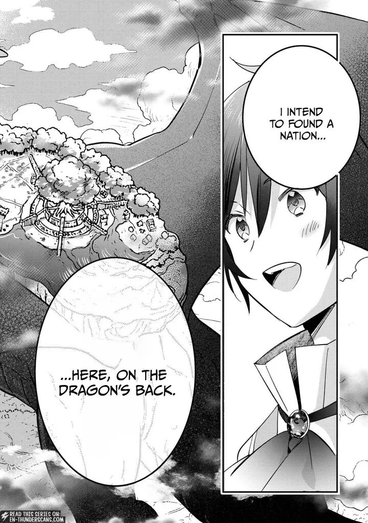 Tokage (Hontou wa Shinryuu) wo Shoukan Shita Seijuu Tsukai, Ryuu no Senaka de Kaitaku Life Chapter 24 page 17