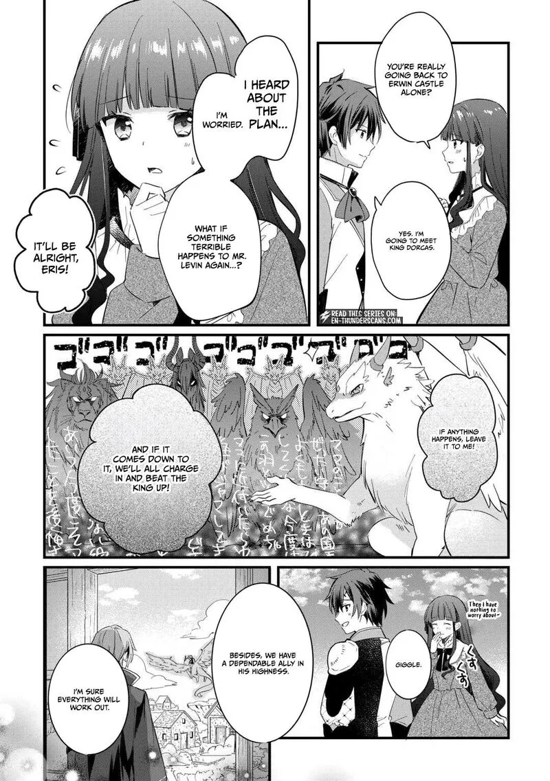 Tokage (Hontou wa Shinryuu) wo Shoukan Shita Seijuu Tsukai, Ryuu no Senaka de Kaitaku Life Chapter 25 page 21