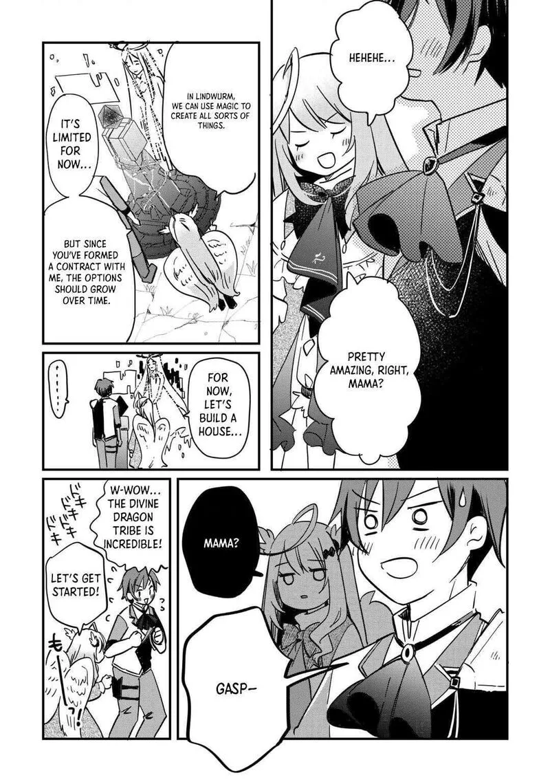 Tokage (Hontou wa Shinryuu) wo Shoukan Shita Seijuu Tsukai, Ryuu no Senaka de Kaitaku Life Chapter 3 page 11
