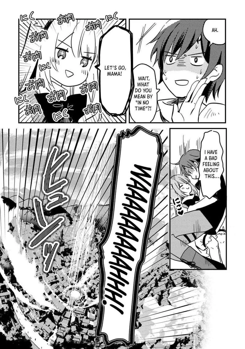 Tokage (Hontou wa Shinryuu) wo Shoukan Shita Seijuu Tsukai, Ryuu no Senaka de Kaitaku Life Chapter 3 page 22