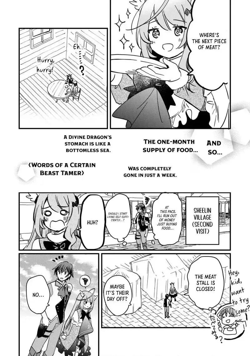 Tokage (Hontou wa Shinryuu) wo Shoukan Shita Seijuu Tsukai, Ryuu no Senaka de Kaitaku Life Chapter 4 page 18