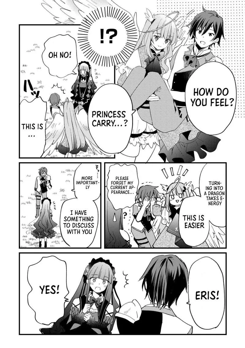 Tokage (Hontou wa Shinryuu) wo Shoukan Shita Seijuu Tsukai, Ryuu no Senaka de Kaitaku Life Chapter 7 page 28
