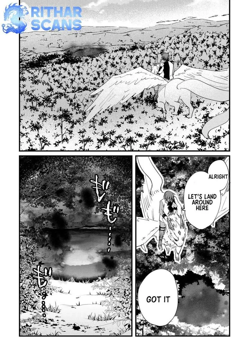 Tokage (Hontou wa Shinryuu) wo Shoukan Shita Seijuu Tsukai, Ryuu no Senaka de Kaitaku Life Chapter 7 page 14