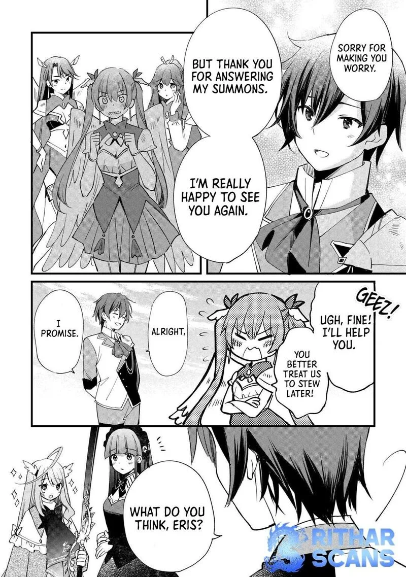 Tokage (Hontou wa Shinryuu) wo Shoukan Shita Seijuu Tsukai, Ryuu no Senaka de Kaitaku Life Chapter 8 page 14