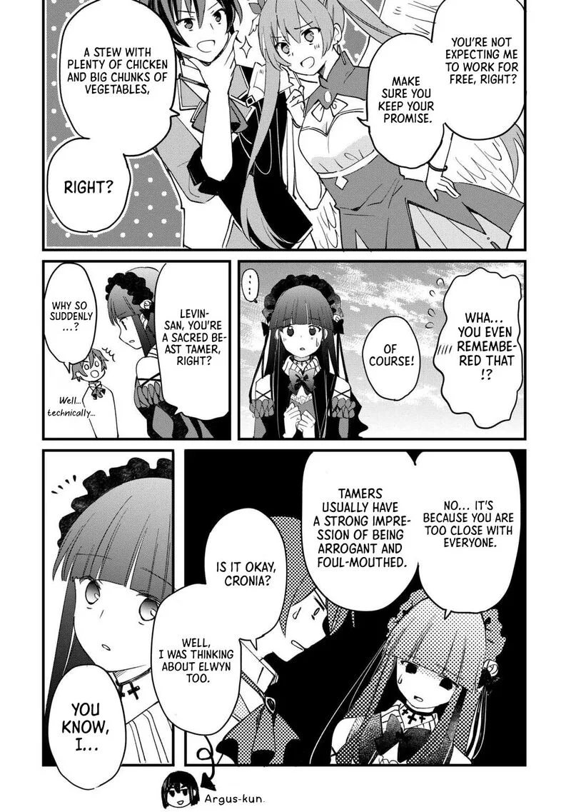 Tokage (Hontou wa Shinryuu) wo Shoukan Shita Seijuu Tsukai, Ryuu no Senaka de Kaitaku Life Chapter 9 page 8
