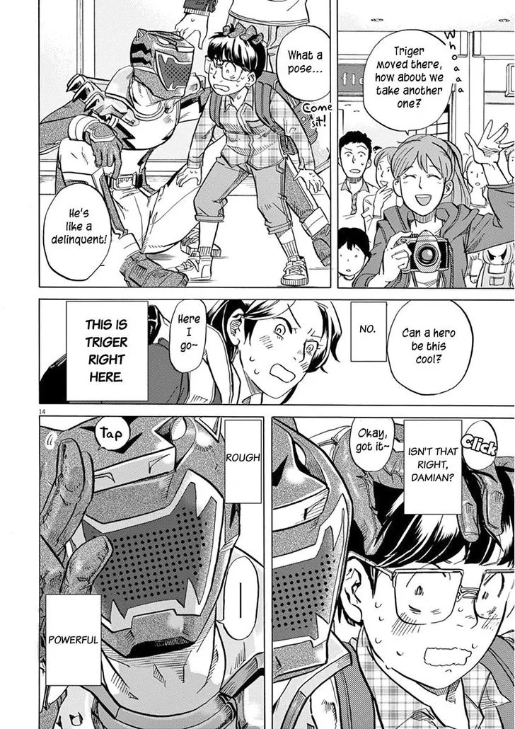 Tokusatsu Gagaga Chapter 17 page 14