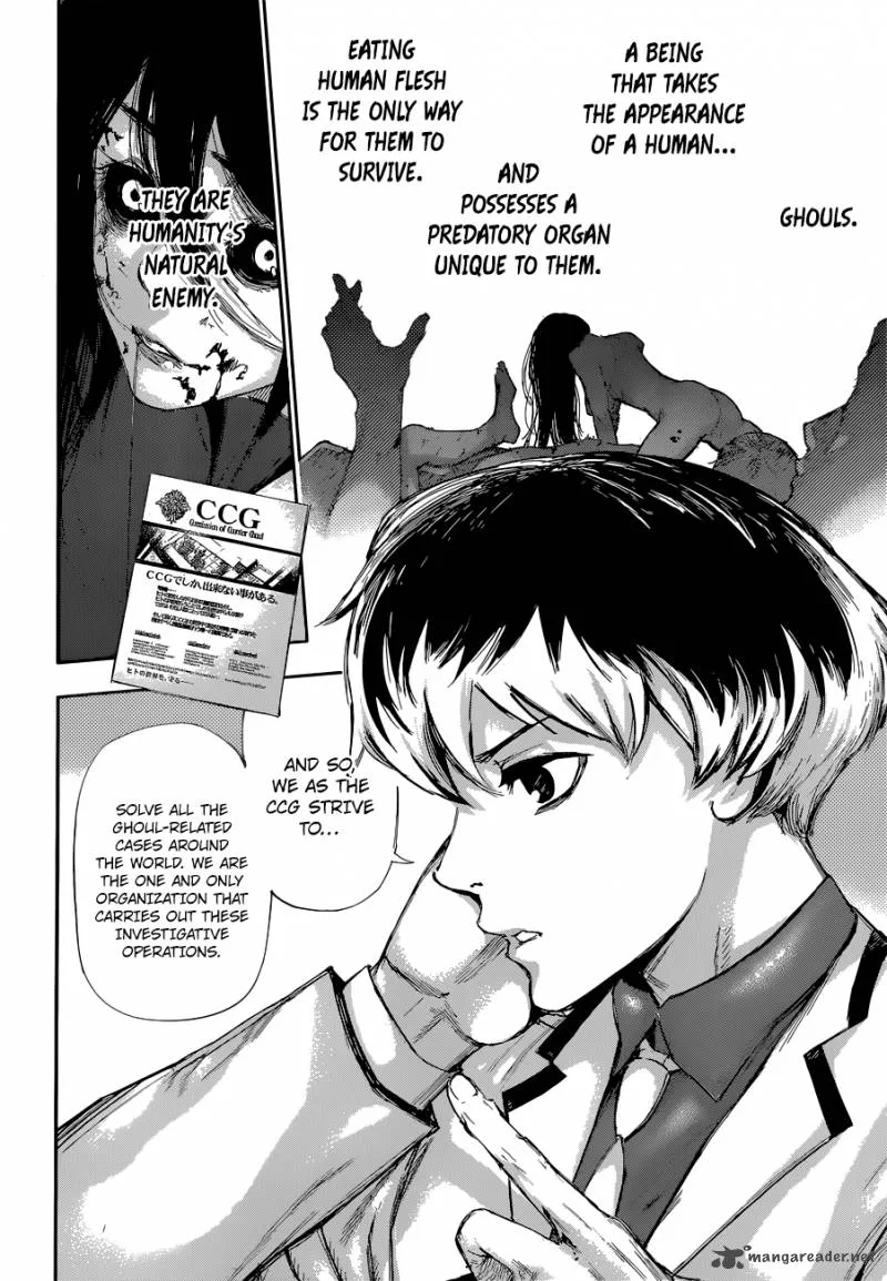Tokyo Ghoul:re Chapter 1 page 8
