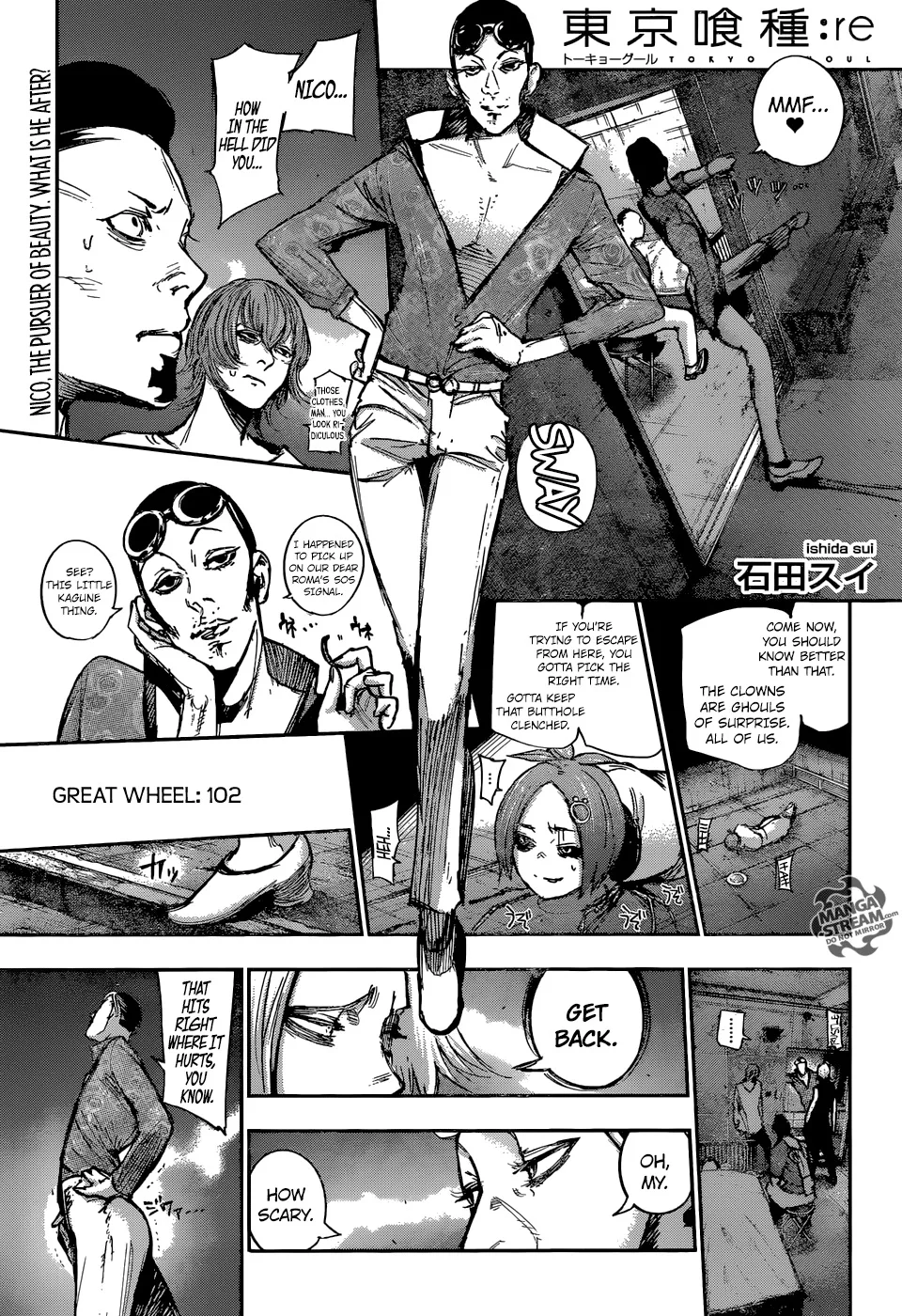 Tokyo Ghoul:re Chapter 102 page 1