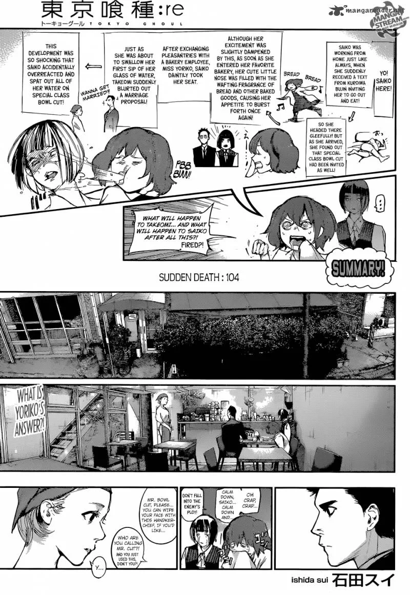Tokyo Ghoul:re Chapter 104 page 1