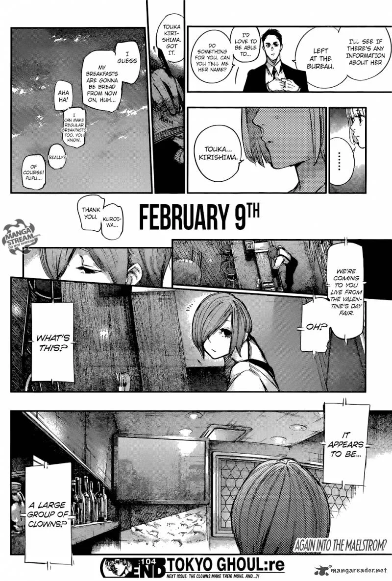 Tokyo Ghoul:re Chapter 104 page 19