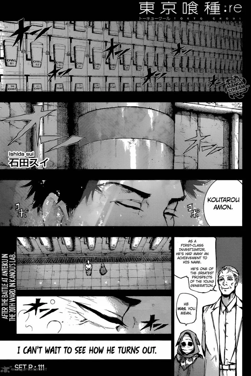 Tokyo Ghoul:re Chapter 111 page 1