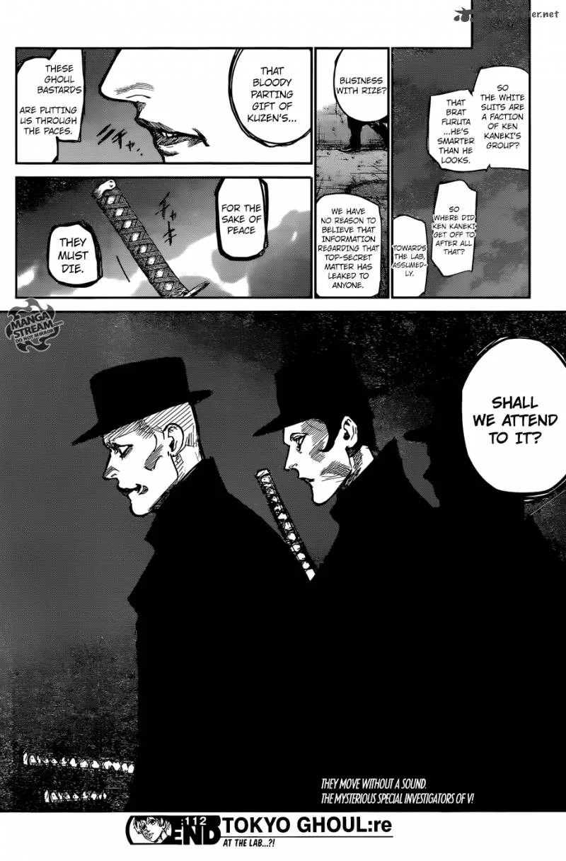 Tokyo Ghoul:re Chapter 112 page 19
