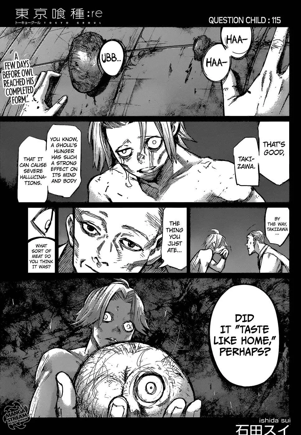 Tokyo Ghoul:re Chapter 115 page 1