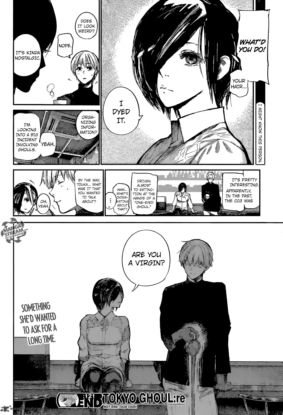 Tokyo Ghoul:re Chapter 121 page 17